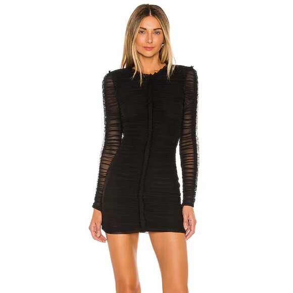 MICHAEL COSTELLO X REVOLVED MESH DRESS NWT MED - Picture 1 of 8